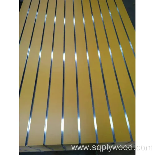 Factory-Groove and Slot White Melamine MDF in 12mm 15mm 18mm